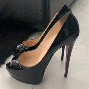 Christian louboutin lady peep in size 39